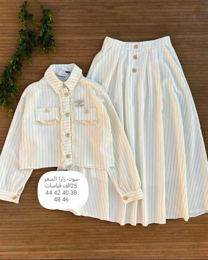 Robe ensemble Évasée