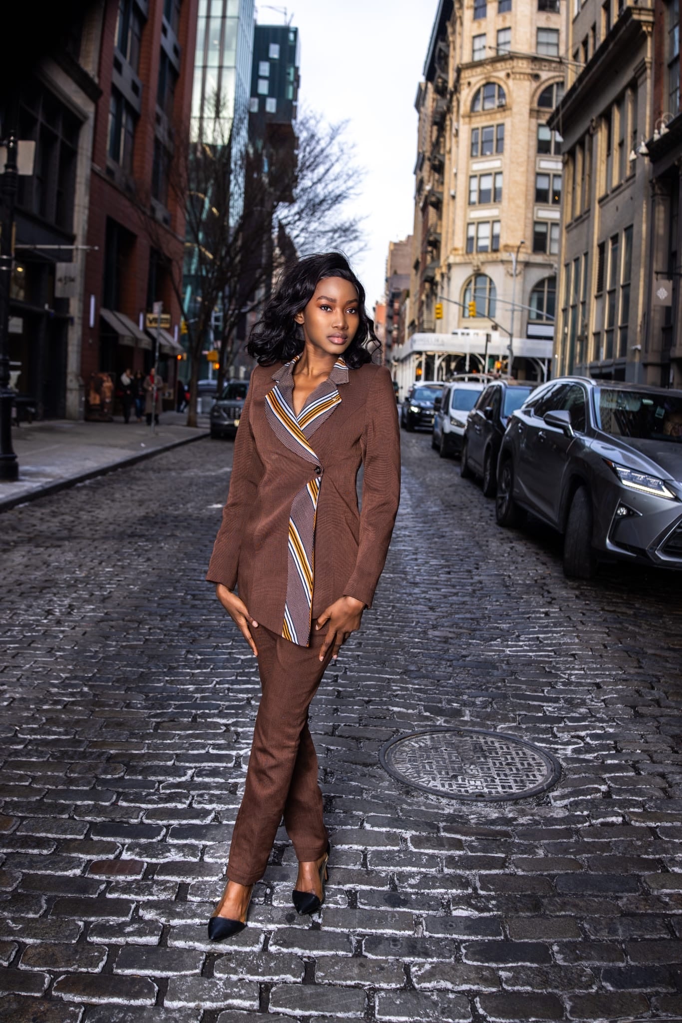 RDR Cocoa Luxe Suit Set